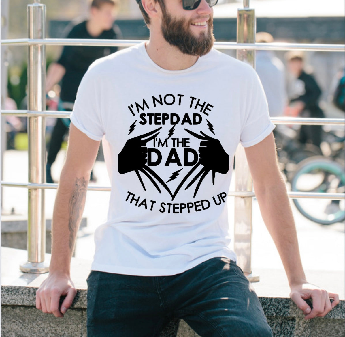 I'm not the stepdad 